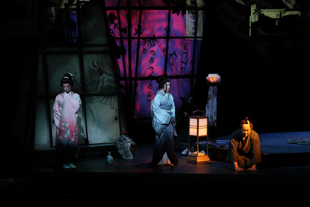 岡山市民劇場 2021年11月例会：怪談 牡丹燈籠 - 文学座 舞台写真3