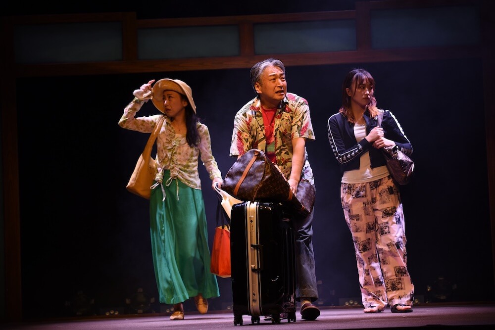 岡山市民劇場 2024年 7月例会：いちばん小さな町 - 劇団1980　舞台写真