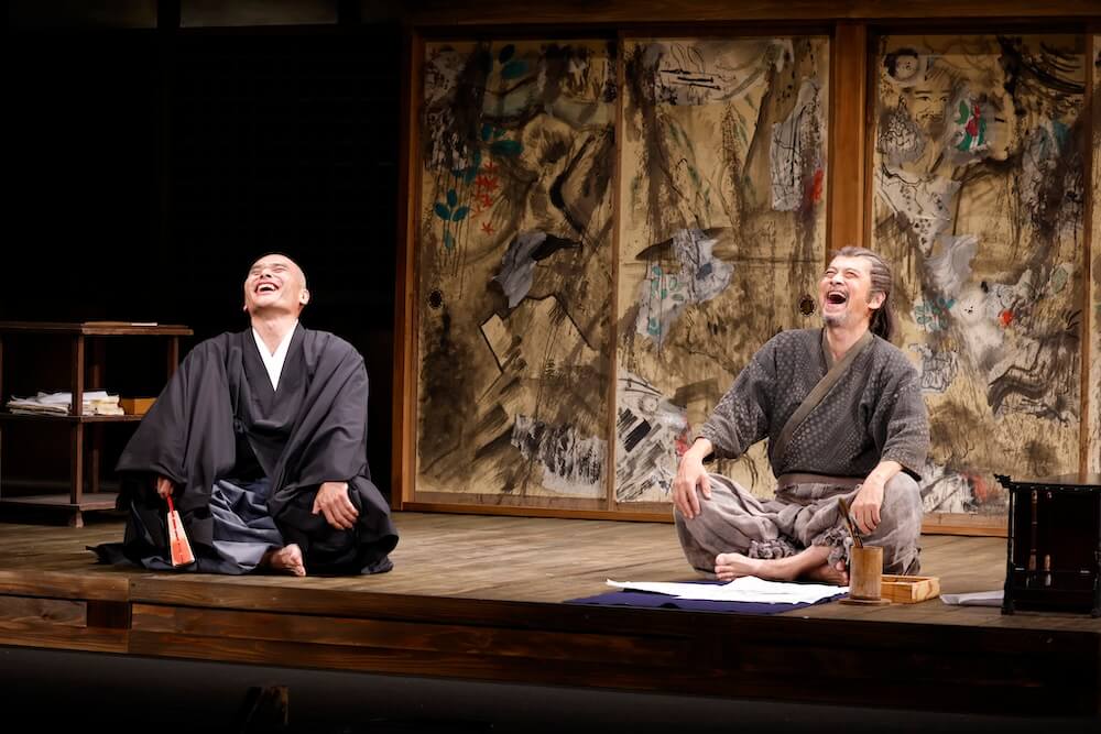 岡山市民劇場 2026年 3月例会：等伯 - 無名塾　舞台写真