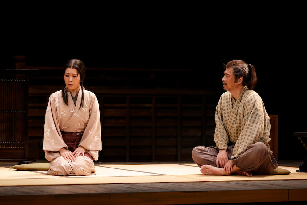 岡山市民劇場 2026年 3月例会：等伯 - 無名塾　舞台写真