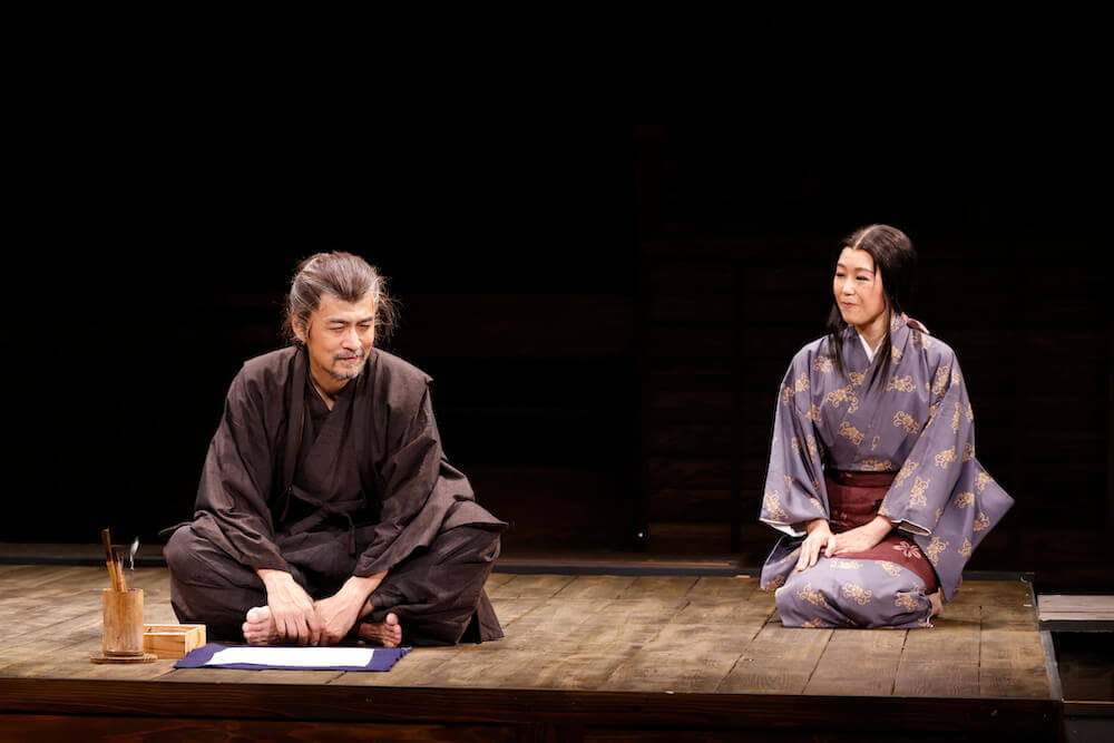 岡山市民劇場 2026年 3月例会：等伯 - 無名塾　舞台写真