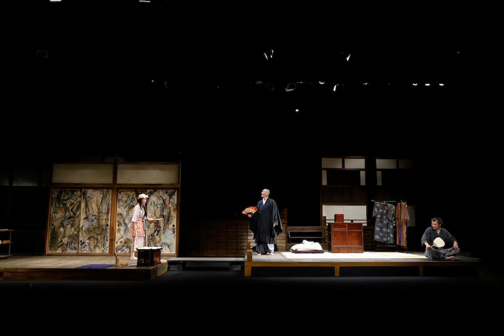 岡山市民劇場 2026年 3月例会：等伯 - 無名塾　舞台写真